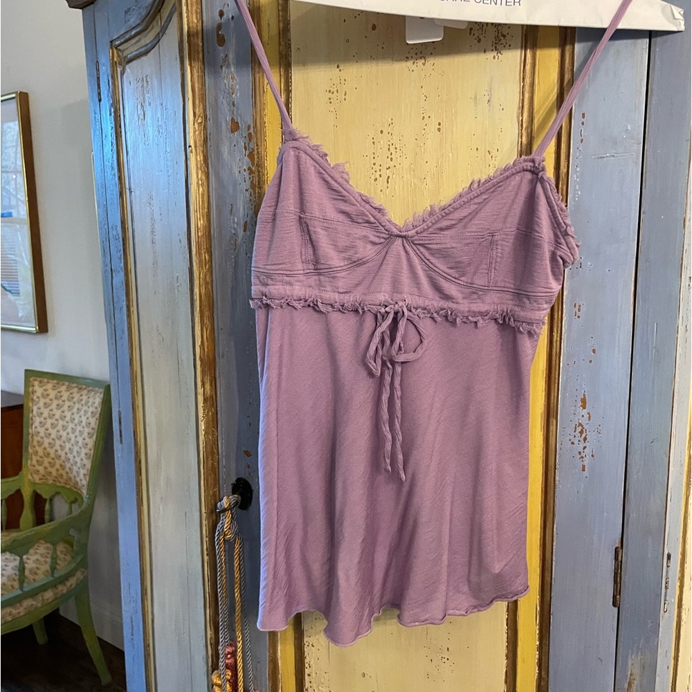 Diane Von Furstenbury DVF lavender camisole/tank top